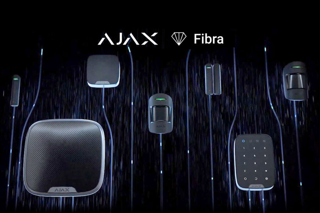 Produkty systému Ajax Fibra